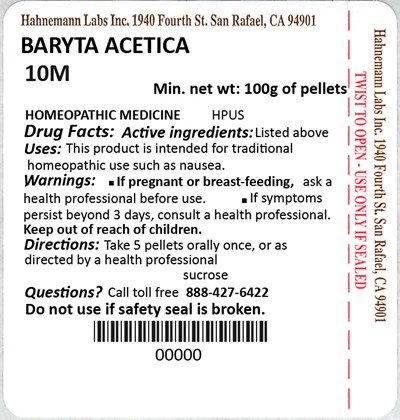 Baryta Acetica 10M 100g - Baryta Acetica 10M 100g